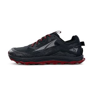 Zapatillas De Trail Running Altra Lone Peak 6 Hombre Negras Gris Rojas | Espana-239418