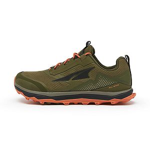 Zapatillas De Trail Running Altra Lone Peak All-wthr Low Mujer Verde Oliva Negras Naranjas | Espana-67915