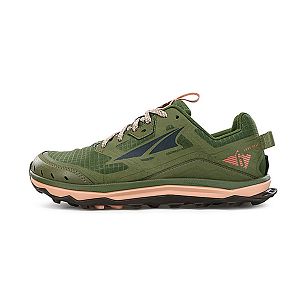 Zapatillas De Trail Running Altra Lone Peak 6 Mujer Verde Oliva Coral Negras | Espana-706589