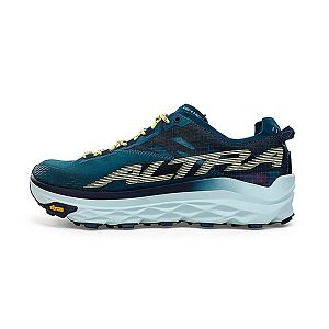 Zapatillas De Trail Running Altra Mont Blanc Mujer Azules Negras Amarillo | Espana-456709