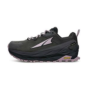 Zapatillas De Trail Running Altra Olympus 5 Hike Low Gtx Mujer Gris Negras Moradas | Espana-718490