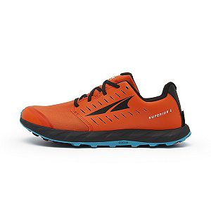 Zapatillas De Trail Running Altra Superior 5 Hombre Naranjas Negras Azules | Espana-846190