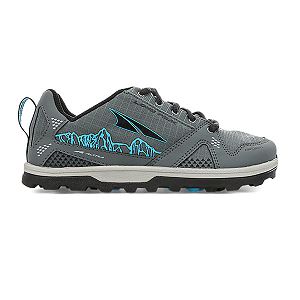 Zapatillas De Trail Running Altra Youth Lone Peak Mujer Gris Azules | Espana-895321