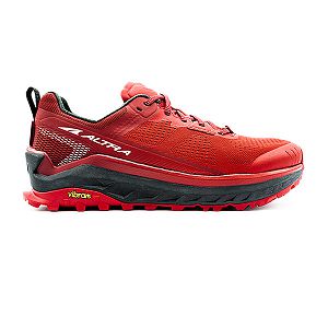 Zapatillas Para Caminar Altra Olympus 4 Hombre Rojas Negras | Espana-982641