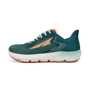 Zapatillas Running Carretera Altra Provision 6 Hombre Verde Naranjas Blancas | Espana-67583