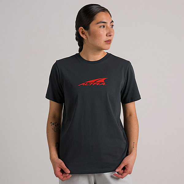 Tee Altra Everyday Recycled Mujer Negras Rojas | Espana-39651