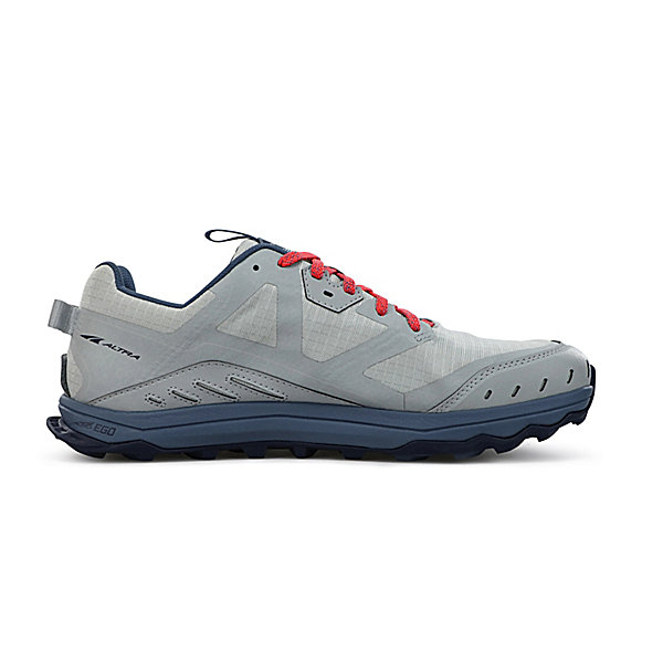 Zapatillas De Trail Running Altra Lone Peak 6 Hombre Gris Azules Rojas | Espana-123859