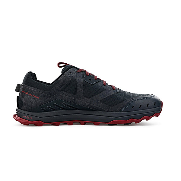 Zapatillas De Trail Running Altra Lone Peak 6 Hombre Negras Gris Rojas | Espana-239418