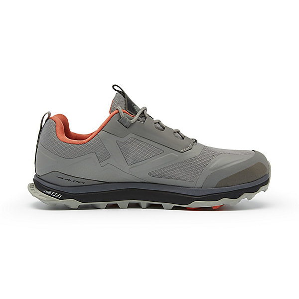 Zapatillas De Trail Running Altra Lone Peak All-wthr Low Mujer Gris Naranjas | Espana-675902