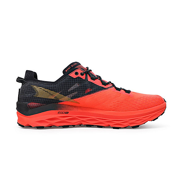 Zapatillas De Trail Running Altra Mont Blanc Hombre Coral Negras Doradas | Espana-138952