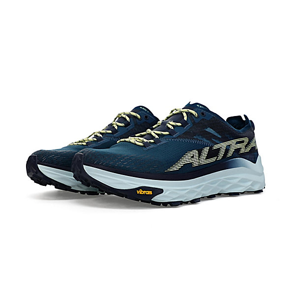 Zapatillas De Trail Running Altra Mont Blanc Mujer Azules Negras Amarillo | Espana-456709