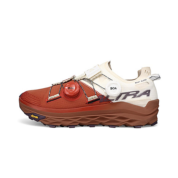 Zapatillas De Trail Running Altra Mont Blanc Boa Mujer Naranjas Blancas Marrones | Espana-490178