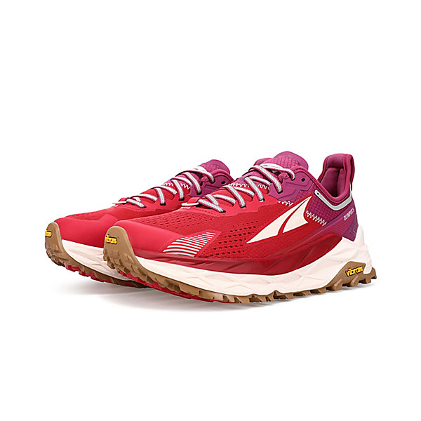 Zapatillas De Trail Running Altra Olympus 5 Mujer Moradas Rojas Blancas | Espana-693540