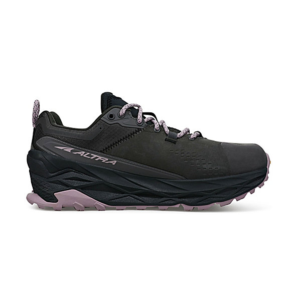 Zapatillas De Trail Running Altra Olympus 5 Hike Low Gtx Mujer Gris Negras Moradas | Espana-718490