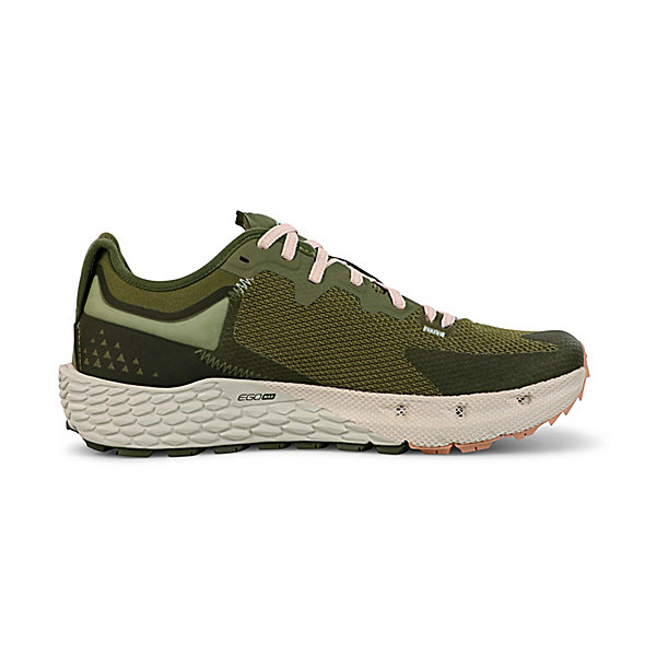 Zapatillas De Trail Running Altra Timp 4 Mujer Verde Oliva Coral Blancas | Espana-64271