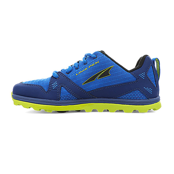 Zapatillas De Trail Running Altra Youth Lone Peak Hombre Azules Negras Amarillo | Espana-153894