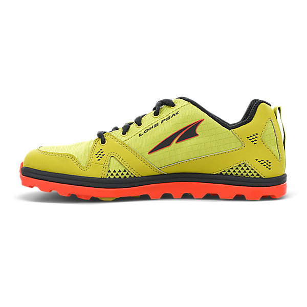 Zapatillas De Trail Running Altra Youth Lone Peak Hombre Amarillo Negras Rojas | Espana-18425