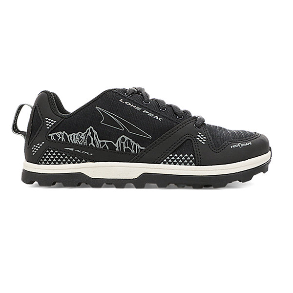 Zapatillas De Trail Running Altra Youth Lone Peak Mujer Negras Blancas | Espana-217845