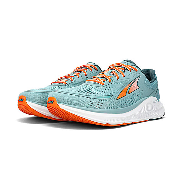 Zapatillas Running Carretera Altra Paradigm 6 Mujer Azules Naranjas Blancas | Espana-359208