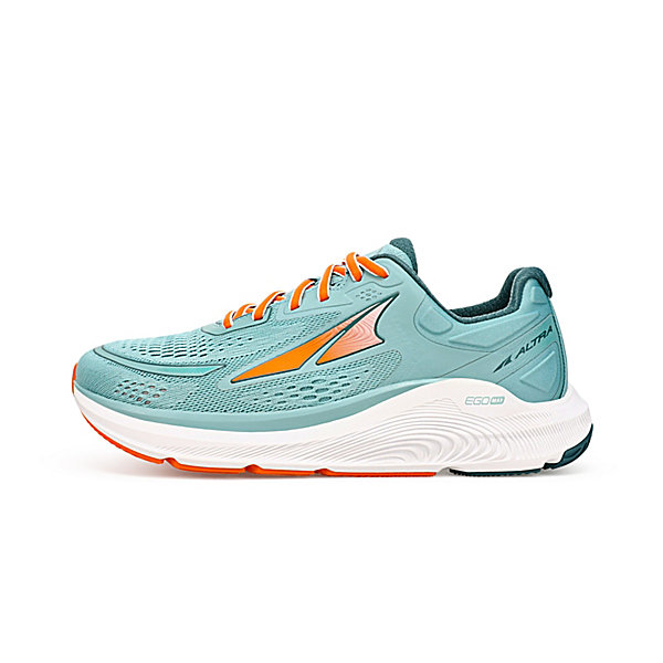 Zapatillas Running Carretera Altra Paradigm 6 Mujer Azules Naranjas Blancas | Espana-359208