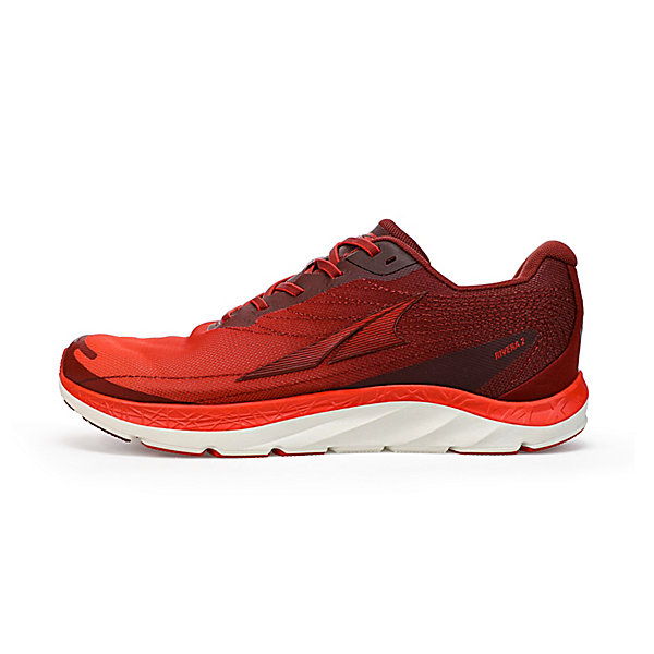 Zapatillas Running Carretera Altra Rivera 2 Hombre Rojas Naranjas Blancas | Espana-756314