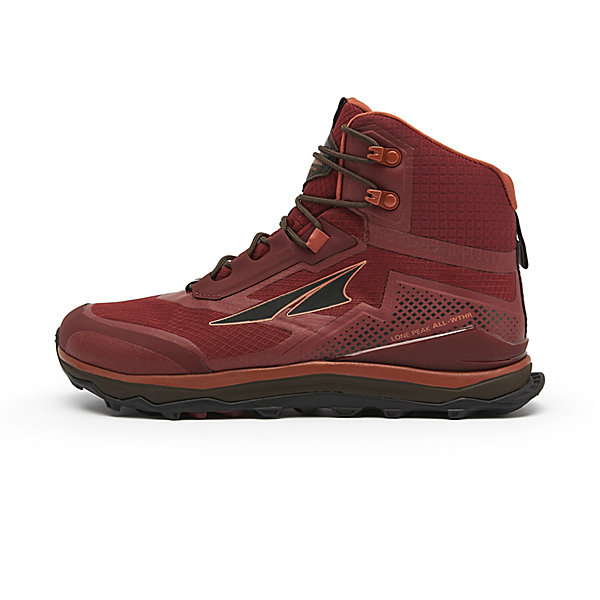 Zapatos De Senderismo Altra Lone Peak All-wthr Mid Hombre Rojas Marrones Negras | Espana-570132