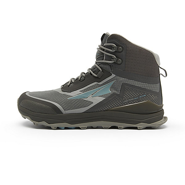 Zapatos De Senderismo Altra Lone Peak All-wthr Mid Mujer Gris Verde | Espana-750893