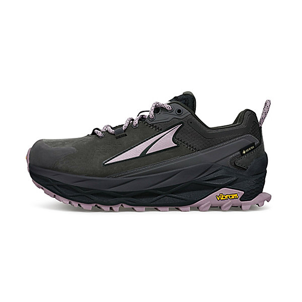 Zapatos De Senderismo Altra Olympus 5 Hike Low Gtx Mujer Gris Negras Moradas | Espana-284763